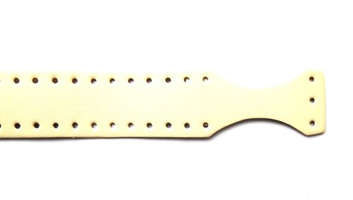 breiter Taschengriff, Leder, cremefarben, 67 x 4,80 cm (Stafil)